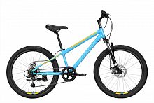 картинка велосипед stark respect 24.1 d steel голубой/желтый/белый 12" hq-0010144от магазина Tovar-RF.ru