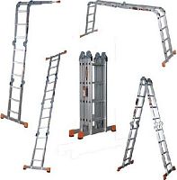 картинка Лестницы, стремянки LWI 4х3 ст Лестница-трансформер от магазина Tovar-RF.ru