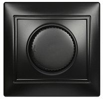 картинка выключатель SMARTBUY (SBE-01b-2.5-D-0) Венера, светорегулятор,черный от магазина Tovar-RF.ru