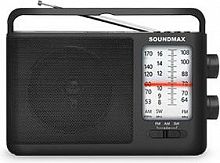картинка  soundmax sm-rd2121ub(чёрный) от магазина Tovar-RF.ru