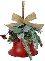 картинка ВОЛШЕБНАЯ СТРАНА Украшение подвесное Колокольчик Новогодний (110414) ВОЛШЕБНАЯ СТРАНА Украшение подвесное Колокольчик Новогодний (110414) от магазина Tovar-RF.ru