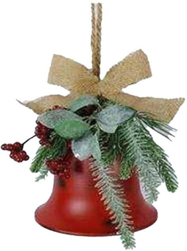 картинка ВОЛШЕБНАЯ СТРАНА Украшение подвесное Колокольчик Новогодний (110414) ВОЛШЕБНАЯ СТРАНА Украшение подвесное Колокольчик Новогодний (110414) от магазина Tovar-RF.ru