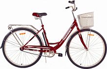 картинка велосипед pioneer patriot 28 /18 red-black-white +корзина pioneer patriot 28 /18 red-black-white +корзинаот магазина Tovar-RF.ru