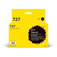 картинка t2 f9j79a  картридж № 727  (ic-hf9j79a) для hp designjet t920/t930/t1500/t1530/t2500/t2530, черный фото, с чипом от магазина Tovar-RF.ru