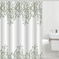 картинка Штора для ванной GOTA ROCIO 00016208 Штора д/ванной комнаты Green bamboo 180*180 1/25 от магазина Tovar-RF.ru