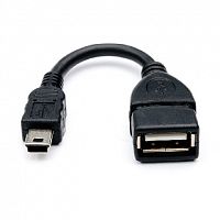 картинка кабель atcom (ат2822) кабель usb2.0 af (mini-b 5p otg) - 0.1м (10) от магазина Tovar-RF.ru