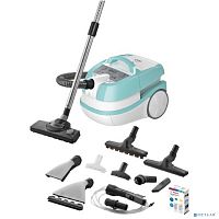 картинка bosch bwd420hyg  пылесос, контейнер, 2000 вт, белый/голубой от магазина Tovar-RF.ru