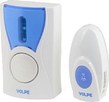 картинка Звонок беспроводной VOLPE (UL-00002403) UDB-Q027 W-R1T1-16S-80M-WH от магазина Tovar-RF.ru