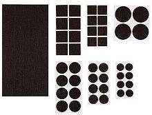 картинка РЫЖИЙ КОТ Накладки-протекторы для мебели самоклеящиеся, 45шт набор, коричневый РЫЖИЙ КОТ Накладки-протекторы для мебели самоклеящиеся, 45шт набор, коричневый от магазина Tovar-RF.ru