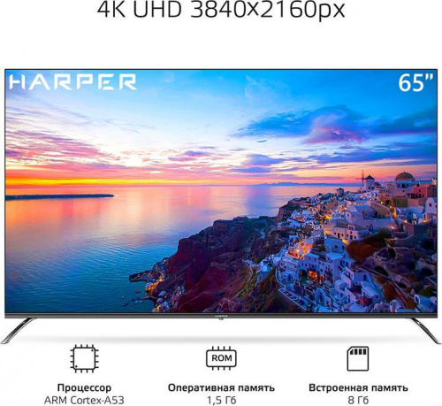 картинка led-телевизор harper 65q851ts от магазина Tovar-RF.ru