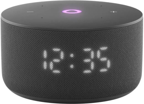 картинка Клонка ЯНДЕКС YNDX-00027BLK Умная колонка Станция Мини 3 с Алисой на YaGPT черная от магазина Tovar-RF.ru