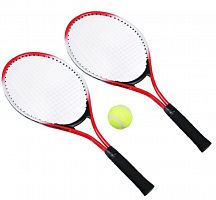 картинка теннис большой silapro набор для большого тенниса, (2 ракетки, мяч) в чехле, металл., пластик 132-003 от магазина Tovar-RF.ru
