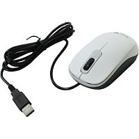 картинка genius мышь dx-110 white { оптическая, 1000 dpi, 3 кнопки+колесо прокрутки, провод 1,5 м, usb } [31010009401/31010116102] от магазина Tovar-RF.ru
