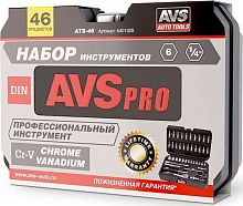 картинка Набор инструментов AVS ATS-46 (46 предметов) AVS ATS-46 (46 предметов) от магазина Tovar-RF.ru