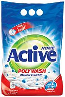 картинка Стиральный порошок ACTIVE Стиральный порошок автомат "Poly Wash", 3 кг (4) 511701038 от магазина Tovar-RF.ru