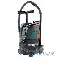 картинка Metabo ASA 25 L PC Пылесос [602014000] {1250вт,розетка,ручн.очистка, бак 25л, вес 8.3 кг } от магазина Tovar-RF.ru