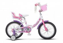 картинка велосипед stels echo 16" v020*lu085304*lu071221 *9.5" белый/розовыйот магазина Tovar-RF.ru