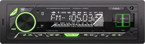 картинка автомагнитола aura fireball-306bt usb/sd ресивер от магазина Tovar-RF.ru являющимся официальным дистрибьютором в России картинка автомагнитола aura fireball-306bt usb/sd ресивер от магазина Tovar-RF.ru