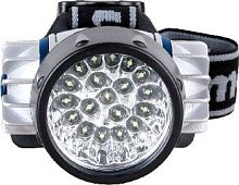 картинка фонарь camelion led5323-19mx (фонарь налобн, металлик,19 ультра ярк led, 4 реж, 3xr03 в компл, пласт, блис) camelion (8138) led5323-19mx 3хr03от магазина Tovar-RF.ru