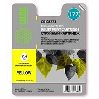 картинка cactus c8773 картридж струйный cactus cs-c8773 желтый для №177 hp photosmart 3213/3313/8253/c5183/c6183/d7463 (11,4ml) от магазина Tovar-RF.ru