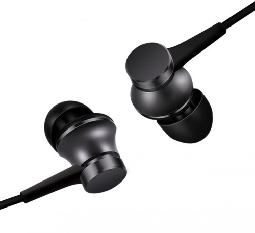 картинка наушники xiaomi mi in-ear headphones basic (black) от магазина Tovar-RF.ru