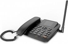 картинка телефон проводной texet fx-200 черный от магазина Tovar-RF.ru