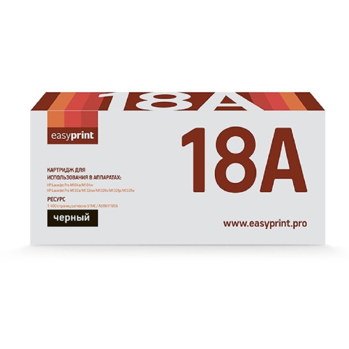 картинка easyprint  cf218a  тонер-картридж lh-18a для  laserjet pro  m104a/m104w/m132a/m132fn/m132fw/m132nw (1400 стр.)  с чипом от магазина Tovar-RF.ru