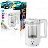картинка чайник электрический ergolux elx-kg08-c01 белый от магазина Tovar-RF.ru