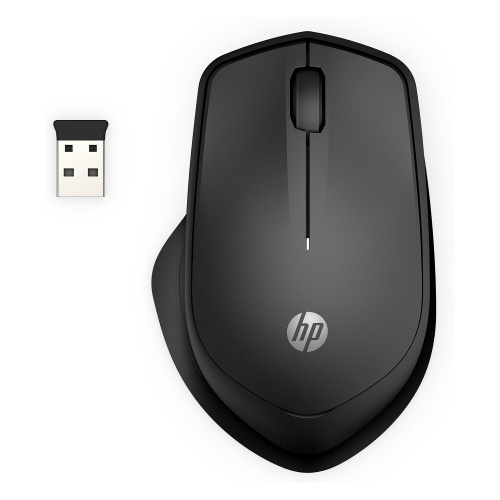 картинка hp 280 [19u64aa] wireless mouse silent black  от магазина Tovar-RF.ru