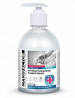 картинка Мыло MANUFACTOR L50608 Антибактериальное жидкое мыло , ПЭТ с дозатором, 500 мл от магазина Tovar-RF.ru