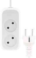 картинка CADENA 2 гн MID 1,5м бз ПВС 2*1 10А белый от магазина Tovar-RF.ru