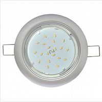 картинка встраиваемый светильник ECOLA FS53EFECD GX53 DGX5315 Серебро от магазина Tovar-RF.ru