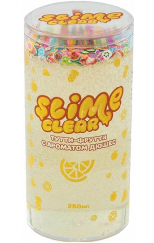 картинка слайм slime s130-32 игрушка clear-slime "тутти-фрутти" с ароматом дюшес, 250 г от магазина Tovar-RF.ru