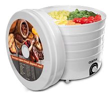 картинка сушилка для овощей и фруктов  centek ct-1660, объём 20 л, 5 поддонов, 520вт, регулировка  температур от магазина Tovar-RF.ru