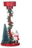 картинка ВОЛШЕБНАЯ СТРАНА Подсвечник Снеговик у ёлки (110243) ВОЛШЕБНАЯ СТРАНА Подсвечник Снеговик у ёлки (110243) от магазина Tovar-RF.ru