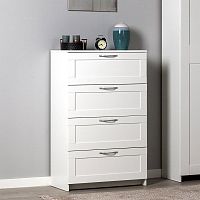 картинка Корпусная мебель ГУД ЛАКК 2.02.02.060.1 СИРИУС комод 4 ящика белый RU (2 пак.) ГУД ЛАКК 2.02.02.060.1 СИРИУС комод 4 ящика белый RU (2 пак.) от магазина Tovar-RF.ru