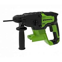 картинка Greenworks GD24SDS2 Перфоратор аккумуляторный бесщеточный, 2 ДЖ, 24V, без АКБ и ЗУ [3803007] от магазина Tovar-RF.ru