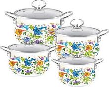 картинка Набор кастрюль VELLEZZA VZ-1005WT VELLEZZA VZ-1005WT от магазина Tovar-RF.ru