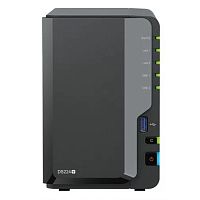 картинка synology ds224+ сетевое хранилище dc 2,0ghzcpu/2gb(upto6)/raid0,1/up to 2hdds sata(3,5' 2,5')/2xusb3.2/2gigeth/iscsi/2xipcam(up to 25)/1xps /1yw (repl ds220+)  от магазина Tovar-RF.ru