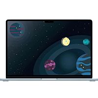 картинка apple macbook air 15-inch 2024 [mc7a4ll/a] (клав.рус.грав.) sky blue 15.3" liquid retina {(2880x1864) m4 8c cpu 10c gpu/16gb/256gb ssd/рекоменд.переходник 1991284} (a3241) (сша) от магазина Tovar-RF.ru