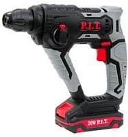 картинка Перфоратор аккумуляторный P.I.T. Перфоратор SDS-Plus аккум. PBH20H-18A/1 (20В, 1,4Дж, 2реж, макс Ø18мм, 1акб 2Ач, ЗУ, кейс) P.I.T. Перфоратор SDS-Plus аккум. PBH20H-18A/1 (20В, 1,4Дж, 2реж, макс Ø18мм, 1акб 2Ач, ЗУ, кейс) от магазина Tovar-RF.ru