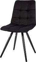 картинка Стул обеденный POLINI Home Berlin SM, черный-черный (2 кор.) POLINI Home Berlin SM, черный-черный (2 кор.) от магазина Tovar-RF.ru
