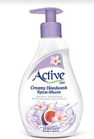 картинка Жидкое крем-мыло ACTIVE Жидкое крем-мыло с витамином B5 "Инжир", дозатор, 350 мл Purple (511801643) от магазина Tovar-RF.ru