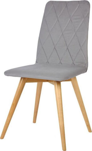 картинка Стул обеденный POLINI Home Rio SD, светло-серый - натуральный (2 кор.) POLINI Home Rio SD, светло-серый - натуральный (2 кор.) от магазина Tovar-RF.ru