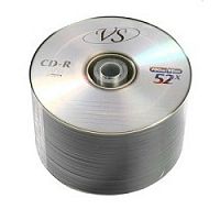 картинка диски vs cd-r 80 52x bulk/50 от магазина Tovar-RF.ru