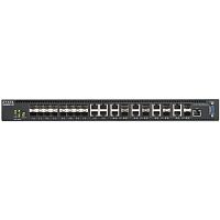 картинка zyxel xs3800-28-zz0101f l2+ коммутатор zyxel xs3800-28, 4xrj-45: 1/2,5/5/10g, 8xcombo (sfp: 1/10g, rj-45: 1/2,5/5/10g), 16xsfp+, 2 источника питания ac от магазина Tovar-RF.ru
