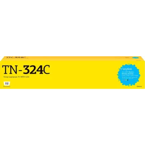 картинка tc-mtn-324c тонер-картридж t2 для konica-minolta bizhub c258/c458/c558/c658 (26000 стр.) голубой, с чипом магазин Tovar-RF.ru являющийся официальным дистрибьютором в России картинка tc-mtn-324c тонер-картридж t2 для konica-minolta bizhub c258/c458/c558/c658 (26000 стр.) голубой, с чипом от магазина Tovar-RF.ru