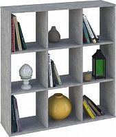картинка Стеллаж POLINI Стеллаж Polini Home Smart Кубический 9 секции, бетон (1кор) POLINI Стеллаж Polini Home Smart Кубический 9 секции, бетон (1кор) от магазина Tovar-RF.ru