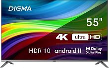 картинка led телевизор digma dm-led55ubb41 uhd smart android tv от магазина Tovar-RF.ru