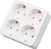картинка Сетевой фильтр UNIEL (UL-00011241) S-GES4-16S WHITE от магазина Tovar-RF.ru